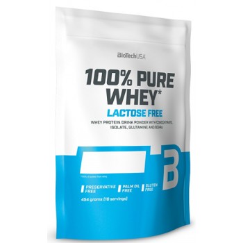 BIOTECH USA 100% Pure Whey Sin Lactosa 454grs Chocolate