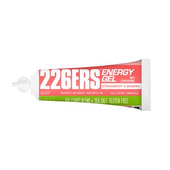 ENERGY GEL BIO 25GR SIN CAFEINA FRESA Y PLATANO