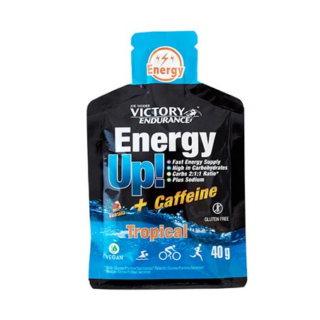 ENERGY UP GEL + CAFEÍNA TROPICAL 40grs