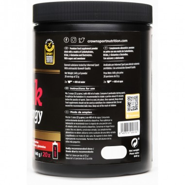 CROWN Sport Nutrition Iso Drink & Energy 640grs