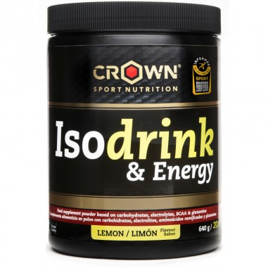 CROWN Sport Nutrition Iso Drink & Energy 640grs