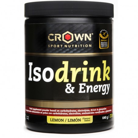 CROWN Sport Nutrition Iso Drink & Energy 640grs