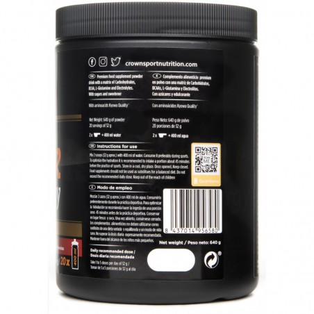 CROWN Sport Nutrition Iso Drink & Energy 640grs