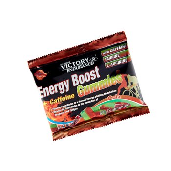 ENERGY BOOST GUMMIES + CAFEÍN COLA 64grs