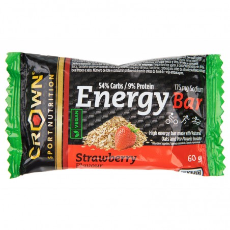 CROWN Sport Nutrition Energy Vegan Bar 60grs