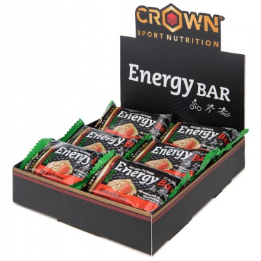CROWN Sport Nutrition Energy Vegan Bar 60grs