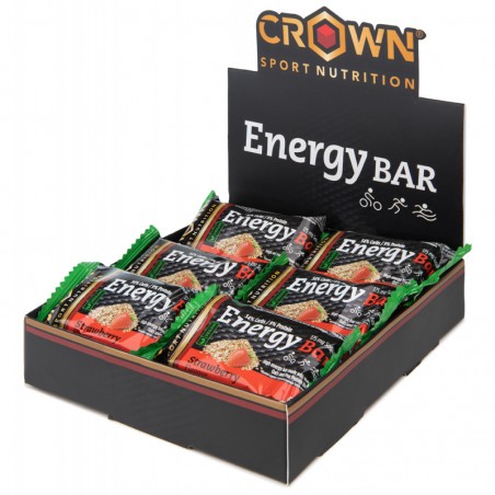 CROWN Sport Nutrition Energy Vegan Bar 60grs