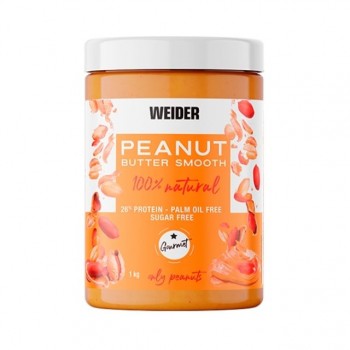 WEIDER Peanut Butter Smooth Crema de Cacahuete 1kg