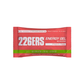 ENERGY GEL BIO 200GR FRESA/PLATANO SIN CAFEINA flowpack