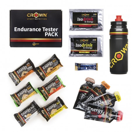 CROWN Sport Nutrition Pack Endurance Tester Bidón 750ml