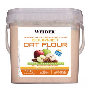 Weider Gourmet Oat Flavour 1,9kg Harina Avena Integral Instantánea 2