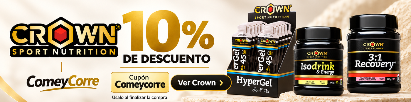 Crown 10% Descuento cupón Comeycorre