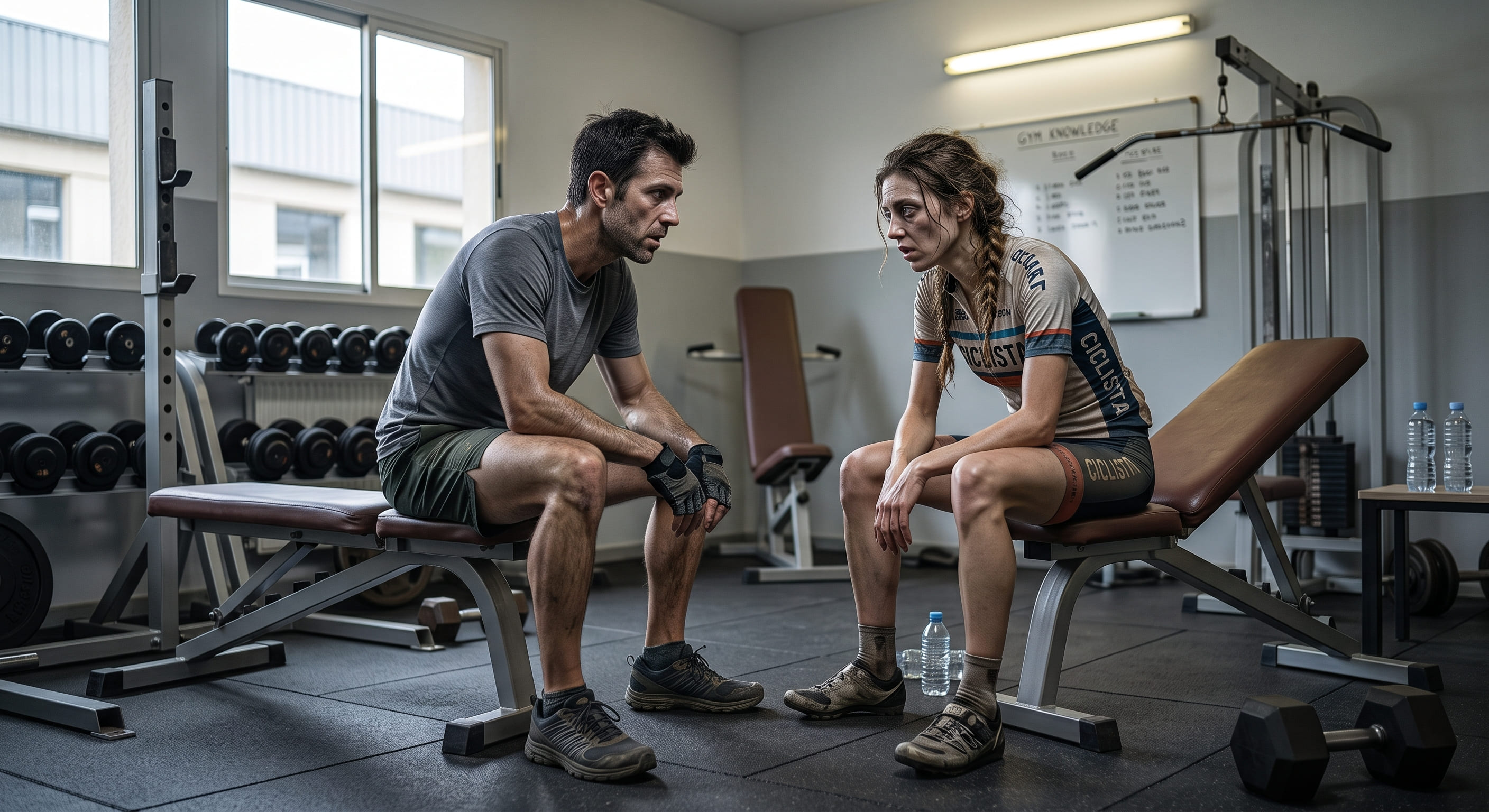 El gimnasio está perjudicando a muchos ciclistas y corredores (y no lo saben)